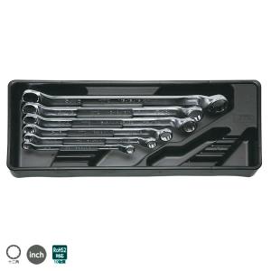 KTC ストレートショート めがねレンチセット 4本組 M1004 メガネレンチ