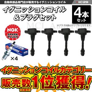 NGK マーチ AK12 ダイレクトイグニッションコイル 標準プラグセット