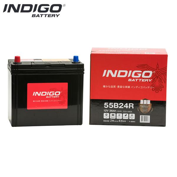 ローバーミニ キャンパストップ 99XA1 インディゴ バッテリー 55B24R 1個