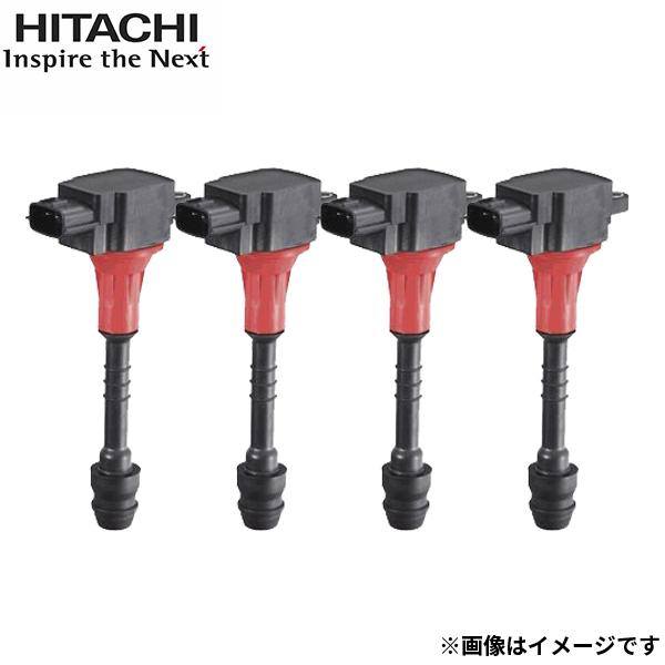 日立製 イグニッションコイル 4本 カローラフィールダー NZE141G NZE144G NZE16...