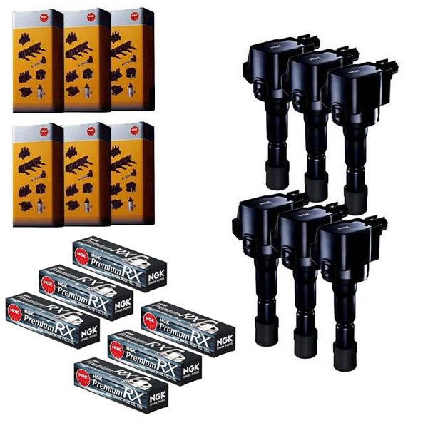 ハイラックスサーフ GRN215W NGKコイル＆NGKRXプラグ各6本 LFR6ARX-11P U...