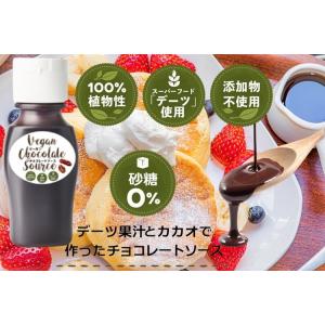 ビーガン チョコレートソース ( 砂糖不使用 ビーガン対応食品