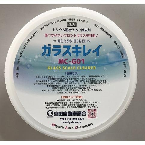 ガラスキレイ 〜 セリウム配合ガラスうろこ除去剤 〜