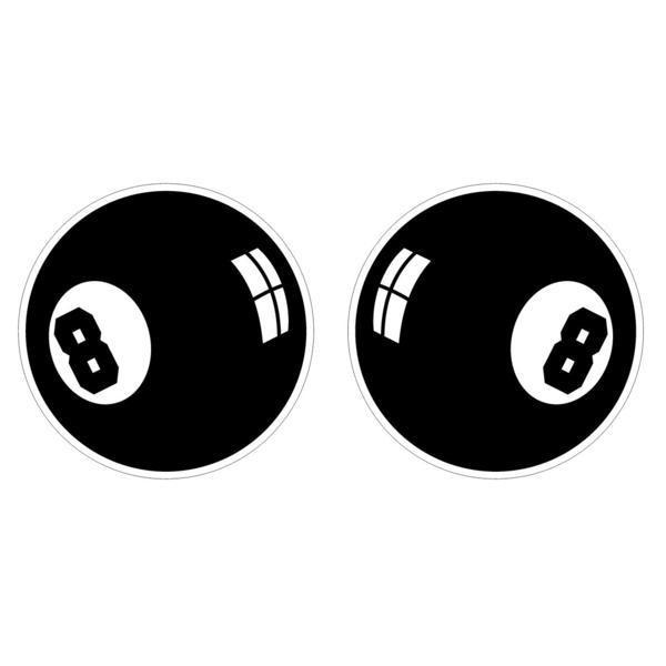 屋外汎用デカール ジェット ヘルメット エイプ タンクに 8ball