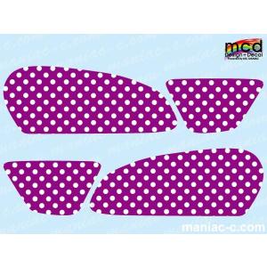 エイプ タンク・サイドカバー用デカール MCDtypeMZT ピンク系