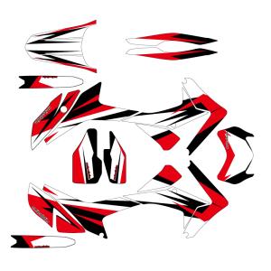 CRF250M ステッカー 黄緑白 JBK-MD38 デカール crf 250M HONDA ホンダ