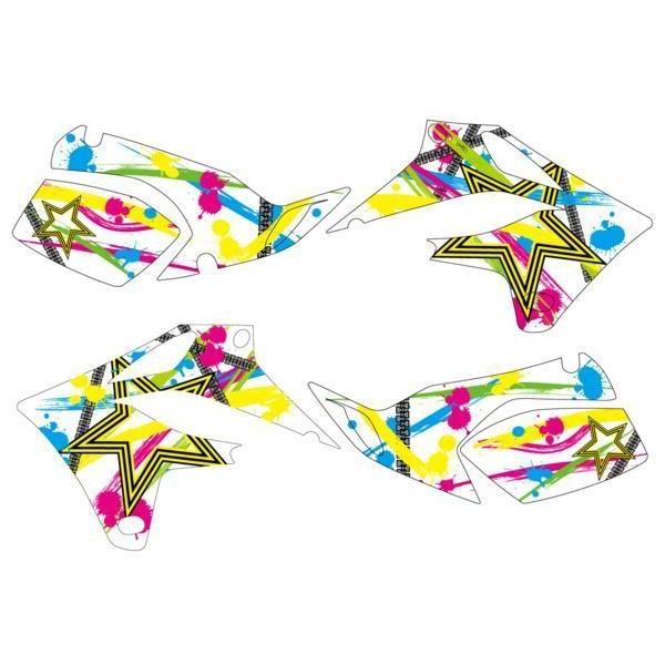 未使用 Dトラッカー KLX250 デカール1台分 type80s 04-07年 カワサキ Kawa...