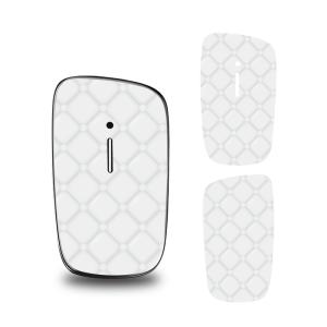 プルームキューブ カスタムスキン カスタムステッカー 【キルティング/ホワイト】 全面 Ploom cube 電子タバコ 加熱式