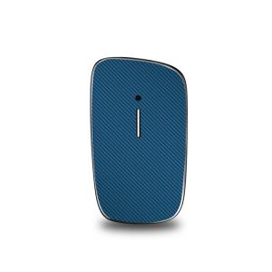 プルームキューブ カスタムスキン 【カラーカーボン調/ブルー】 カスタムステッカー 両面 Ploom cube 電子タバコ