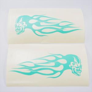 塗装用 マスキング ファイヤーフレア ファイヤーパターン 柄抜きタイプ