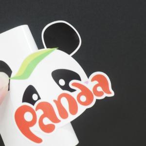 おもしろステッカー パンダ味 オレンジ パロデ...の詳細画像2