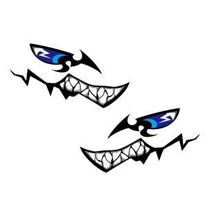 maniaccollections ピエロ ステッカー ((緑)) pierrot 車 バイク