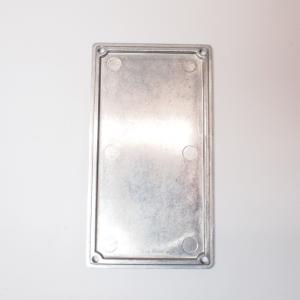 ベルクロ用に BOSSサイズの アルミ 裏蓋 エフェクター