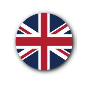 ユニオンジャック　缶バッジ　3cm 新品未使用　イギリス　国旗 缶バッチ 44mm （イギリス・黒） イギリス国旗 ユニオンジャック