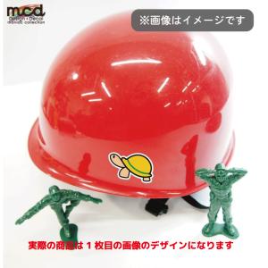 2枚セット ヘルメット甲羅 安全第一 文字入り...の詳細画像2
