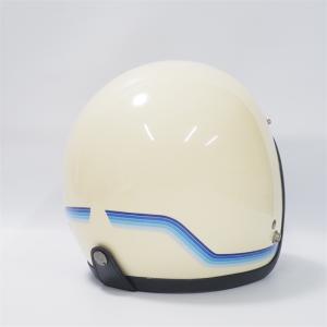 ヨーロッパ風 ヘルメット 白色 金ライン付き コスプレ用 ヴィンテージ風 ウェビックガレージセール | （反射）ヘルメット 簡単 カスタム