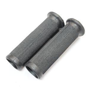 VESPA 24mm バーエンドウインカー対応グリップ 黒 50S