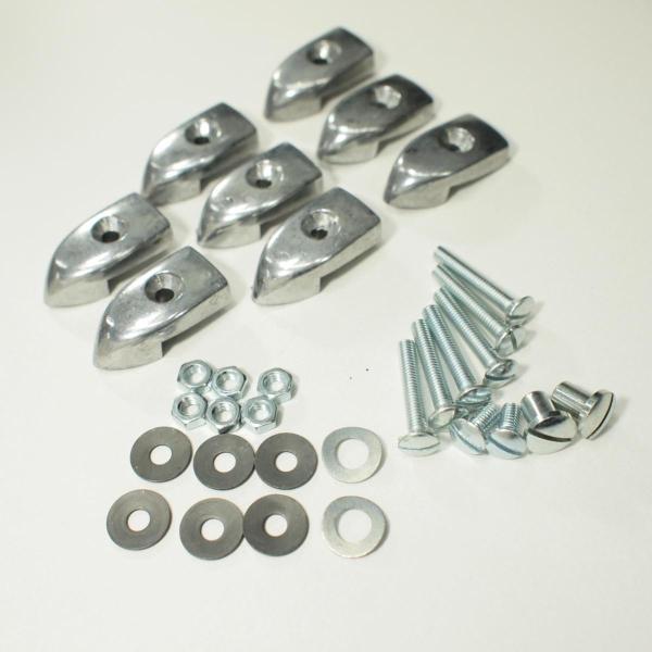 End cap set footboard stripes -LAMBRETTA- LI (Seri...