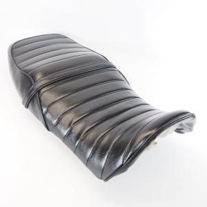 XJR400 RH02J 4HM9 タックロールシート 黒 加工後未使用 純正ベース