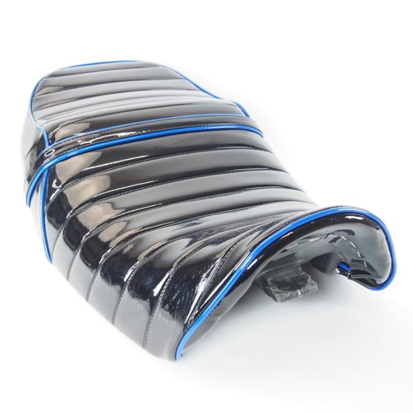 GSX400インパルス GK79A 〜95年 タックロールシート エナメル黒 青 加工後未使用 純正...