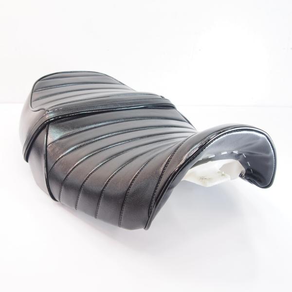 GSX400インパルス GK79A 〜95年 タックロールシート 黒 ロゴあり 加工後未使用 純正ベ...