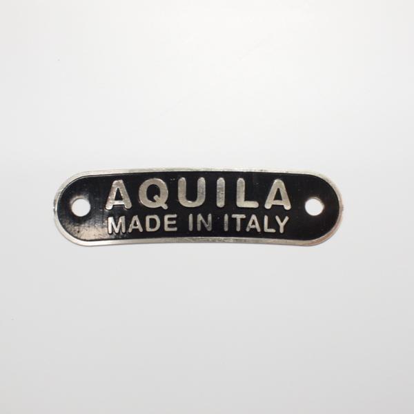 AQUILA MADE IN ITALY シートバッジ リプロ品 アクイラ VESPA ベスパ 12...