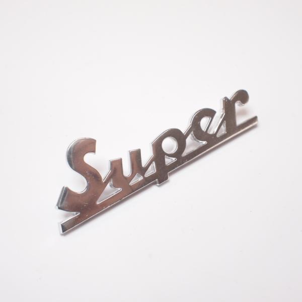 VESPA Super レッグシールドバッジ Super 以外にも 50s 100 et3 gtr ...