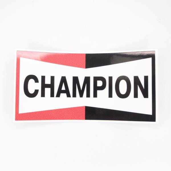 Sticker Champion 110x55mm チャンピオン シール ステッカー デカール VE...