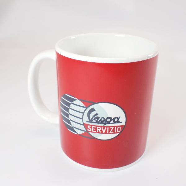 VESPA ベスパ マグカップ 赤 vespa servizio mug cup マグ 50S SP...