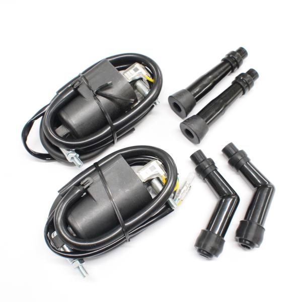 Z1/Z2 イグニッションコイルセット 社外 リプロ品 Z750FX Z1000Mk2 KZ900 ...