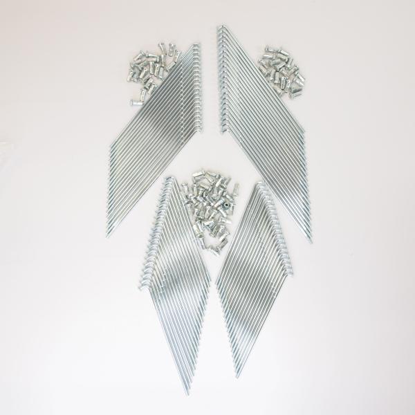 KZ900 KZ1000 Z750F(1976-1977) 19インチ 4穴ディスクハブ用 前後スポ...