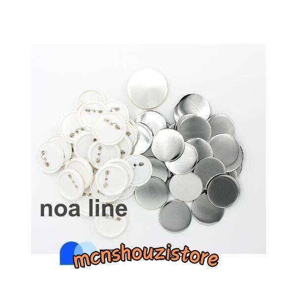 缶バッジメーカー マテリアル（100個入りセット） 材料 58mm DIY バッジパーツ ハンドクラ...
