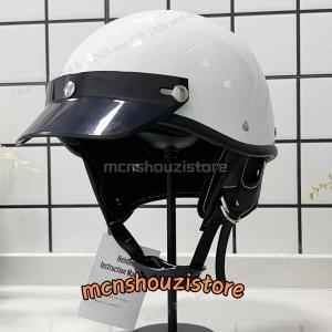 公道使用不可 装飾用ホワイト人気ポリヘル 60S 小帽体 ハーフ 公道使用不可 装飾用ホワイト人気ポリヘル 60S 小帽体 ハーフ