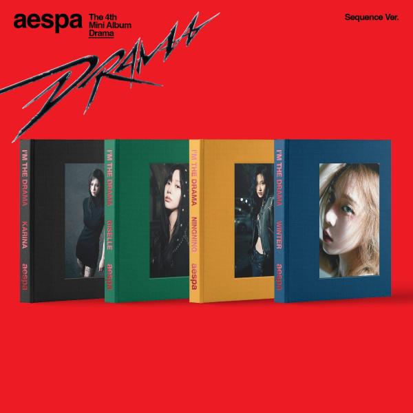 [メンバー選択可] aespa 公式グッズ4th Mini Album  Drama " Seque...