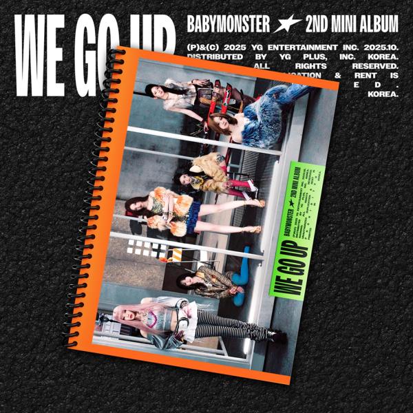 BABYMONSTER 公式グッズ WE GO UP ( GO Ver.) / 2nd MINI A...