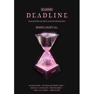 BLACK PINK 公式グッズ - DEADLINE (MOOD LIGHT Ver.) / 3RD MINI ALBUM ブラックピンク アルバム |K-POP