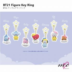 BTS 防弾少年団 BT21 公式グッズ Figure Key Ring フィギュアキーリング キーホルダー バンタン K-POP 韓国