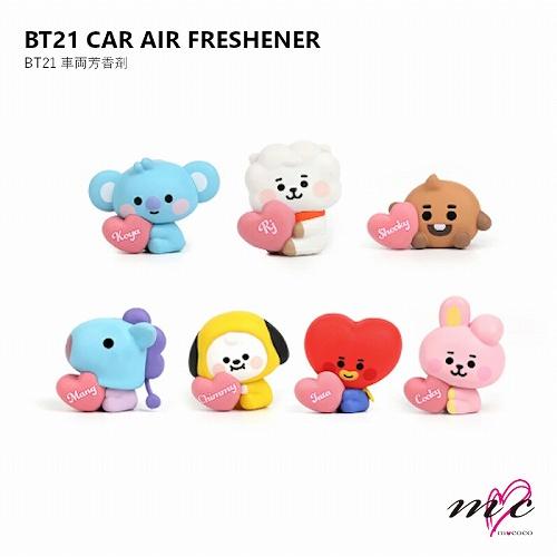 BTS 防弾少年団 BT21 公式グッズ CAR AIR FRESHENER カーエアーフレッシャー...