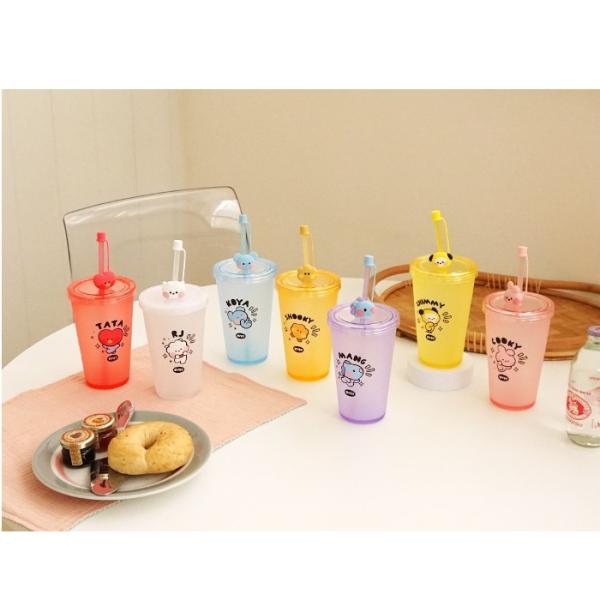 BTS 防弾少年団 BT21 公式グッズ minini TUMBLER タンブラー K-POP 韓国