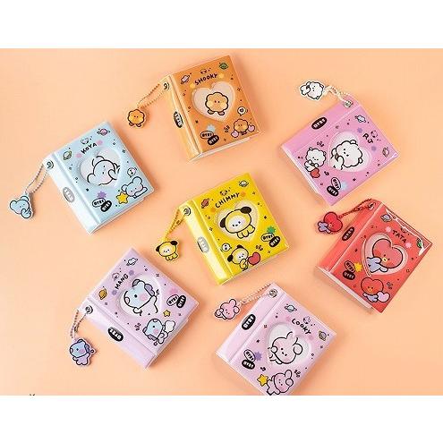 BTS 防弾少年団 BT21 公式グッズ minini PHOTO BINDER フォトバインダー ...