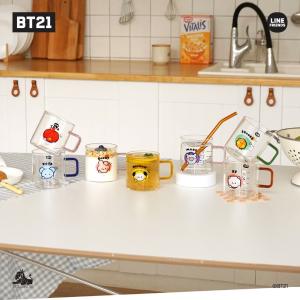 BTS 防弾少年団 BT21 公式グッズ minini GLASS CUP グラスカップ コップ ミニニ バンタン K-POP 韓国