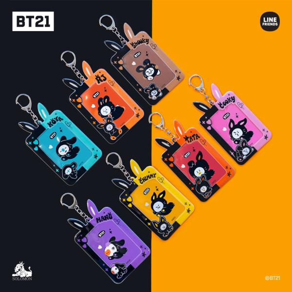 BTS 防弾少年団 BT21 公式グッズ ラビット BLACK RABBIT PHOTOCARD K...