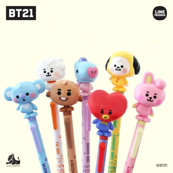 BTS 防弾少年団 BT21 公式グッズ ACTION PEN アクションペン ボールペン バンタン...