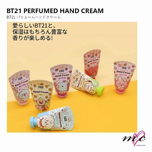 BTS 防弾少年団 BT21 公式グッズ PERFUMED HAND CREAM ハンドクリーム バ...
