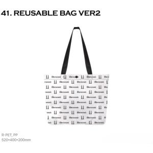 G-DRAGON 公式グッズ  REUSABLE BAG VER.2 リユーザブルバック / G-D...