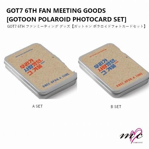 GOT7 公式グッズ [ 6th Fan Meeting Goods - GOTOON Polaro...