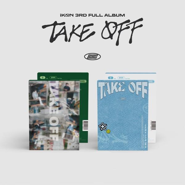 iKON 公式グッズ 3RD FULL ALBUM "TAKE OFF" CD アルバム アイコン ...