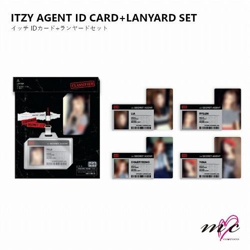ITZY 公式グッズ " AGENT ID CARD + LANYARD SET " CODE NA...