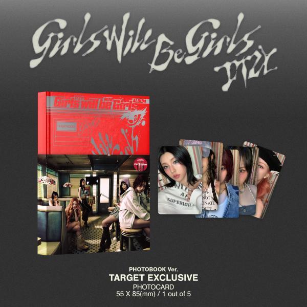 ITZY 公式グッズ Girls Will Be Girls (Photobook Ver.) CD...