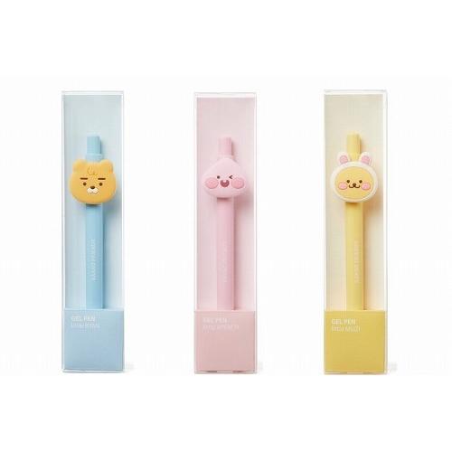 KAKAO FRIENDS 公式グッズ LITTLE FRIENDS FACE GEL PEN カカ...